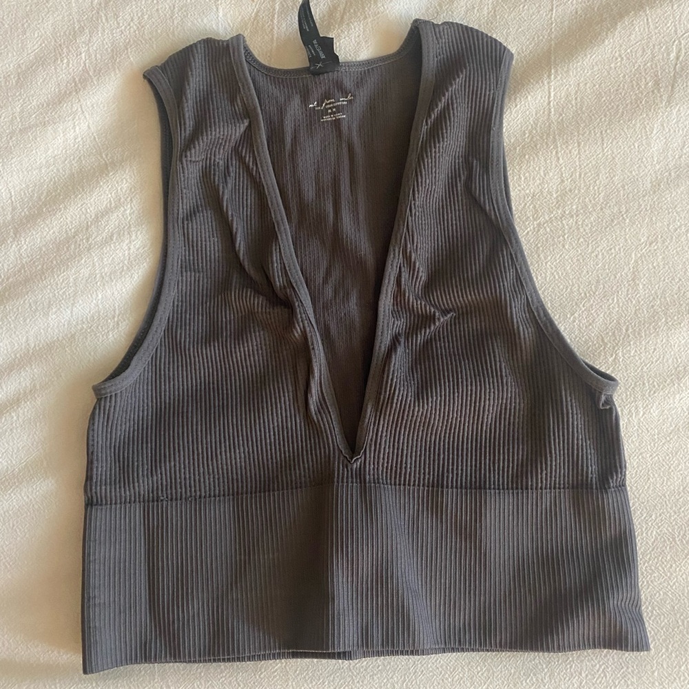 Urban Outfitters Plunge Crop Top